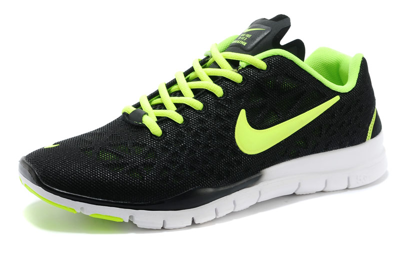 Nike libre tr s adapter 3 respirer nike chaussures libres 5.0 trainning vert noir (4)